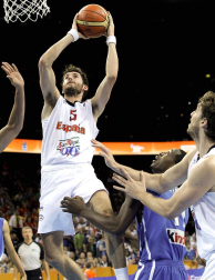 Final del Eurobasket de Lituania 2011 disputada entre España y Francia con victoria española por 98-85.