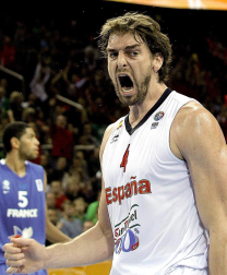 Final del Eurobasket de Lituania 2011 disputada entre España y Francia con victoria española por 98-85.