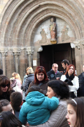 Sangüesa honra a San Sebastián