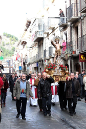 Sangüesa honra a San Sebastián