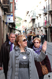 Sangüesa honra a San Sebastián