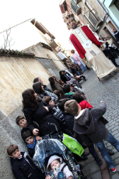Sangüesa honra a San Sebastián