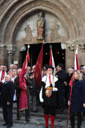 Sangüesa honra a San Sebastián