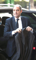Imágenes del expresidente de la Generalitat Valenciana Francisco Camps, hallado no culpable junto a Ricardo Costa por supuestamente recibir regalos como parte de la alegada trama de corrupción Gürtel.