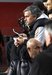 Imágenes del partido de vuelta en los cuatro de final de la Copa del Rey, disputado entre el Barcelona y el Real Madrid en el Camp Nou.