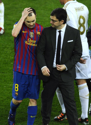 Imágenes del partido de vuelta en los cuatro de final de la Copa del Rey, disputado entre el Barcelona y el Real Madrid en el Camp Nou.