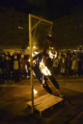 La localidad ha celebrado sus carnavales que han finalizado con la quema de Jacobo de Licras en la Plaza Consistorial de la localidad.