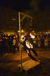 La localidad ha celebrado sus carnavales que han finalizado con la quema de Jacobo de Licras en la Plaza Consistorial de la localidad.