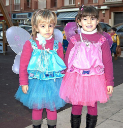 Ambiente y disfraces en los Carnavales de San Adrián 2012.