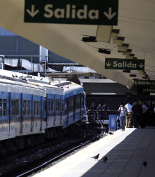 Imágenes tomadas tras al accidente ferroviario de Buenos Aires de este miércoles 22 de febrero