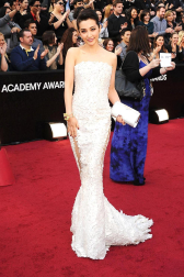Ambiente y desfile de nominados, famosos, actores, actrices y gente que acude a la 84 edición de la entrega de los Premios Oscar de Hollywood en su 84 edición.