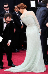 Ambiente y desfile de nominados, famosos, actores, actrices y gente que acude a la 84 edición de la entrega de los Premios Oscar de Hollywood en su 84 edición.