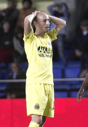 Imágenes del encuentro correspondiente a la 36ª jornada de la Liga BBVA de Primera División disputado en el estadio de El Madrigal entre Villarreal y Osasuna. El resultado final fue 1-1.