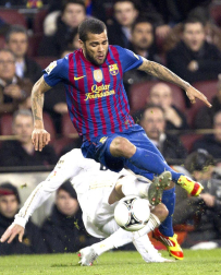 Imágenes del partido de vuelta en los cuatro de final de la Copa del Rey, disputado entre el Barcelona y el Real Madrid en el Camp Nou.
