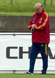 Llegada y entrenamiento de la selección española de fútbol en la localidad australiana de Schruns, previa a la disputa de la Eurocopa 2012 de Polonia y Ucrania.