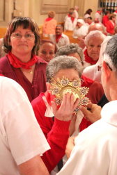 A las once de la mañana de este viernes 13, se ha celebrado una misa en la Capilla San Fermín en honor a los Mayores