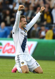 David Beckham jugó su último partido en Estados Unidos tras 5 temporadas en Los Angeles ganando la liga por segundo año consecutivo