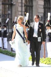 La princesa Magdalena de Suecia contrae matrimonio en Estocolmo.