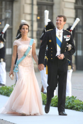 La princesa Magdalena de Suecia contrae matrimonio en Estocolmo.