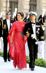 La princesa Magdalena de Suecia contrae matrimonio en Estocolmo.