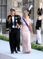 La princesa Magdalena de Suecia contrae matrimonio en Estocolmo.
