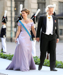 La princesa Magdalena de Suecia contrae matrimonio en Estocolmo.