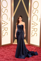 Algunas de las celebridades a su paso por la alfombra roja de la 86 gala de la Academia de Cine,  en el teatro Dolby de Los Ángeles.