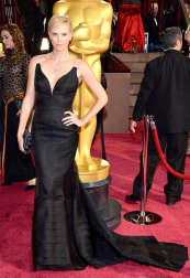 Algunas de las celebridades a su paso por la alfombra roja de la 86 gala de la Academia de Cine,  en el teatro Dolby de Los Ángeles.