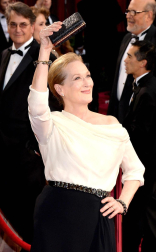 Algunas de las celebridades a su paso por la alfombra roja de la 86 gala de la Academia de Cine,  en el teatro Dolby de Los Ángeles.