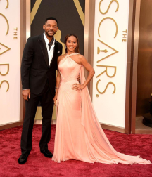Algunas de las celebridades a su paso por la alfombra roja de la 86 gala de la Academia de Cine,  en el teatro Dolby de Los Ángeles.