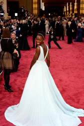 Algunas de las celebridades a su paso por la alfombra roja de la 86 gala de la Academia de Cine,  en el teatro Dolby de Los Ángeles.