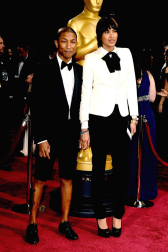 Algunas de las celebridades a su paso por la alfombra roja de la 86 gala de la Academia de Cine,  en el teatro Dolby de Los Ángeles.