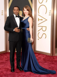 Algunas de las celebridades a su paso por la alfombra roja de la 86 gala de la Academia de Cine,  en el teatro Dolby de Los Ángeles.