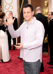 Algunas de las celebridades a su paso por la alfombra roja de la 86 gala de la Academia de Cine,  en el teatro Dolby de Los Ángeles.