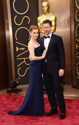 Algunas de las celebridades a su paso por la alfombra roja de la 86 gala de la Academia de Cine,  en el teatro Dolby de Los Ángeles.