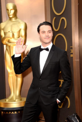Algunas de las celebridades a su paso por la alfombra roja de la 86 gala de la Academia de Cine,  en el teatro Dolby de Los Ángeles.