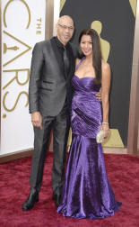Algunas de las celebridades a su paso por la alfombra roja de la 86 gala de la Academia de Cine,  en el teatro Dolby de Los Ángeles.