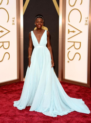 Algunas de las celebridades a su paso por la alfombra roja de la 86 gala de la Academia de Cine,  en el teatro Dolby de Los Ángeles.