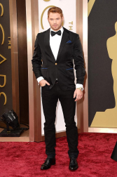 Algunas de las celebridades a su paso por la alfombra roja de la 86 gala de la Academia de Cine,  en el teatro Dolby de Los Ángeles.