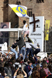 Celebración de la misa tras la primera Javierada