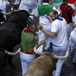Las mejores imágenes del encierro exclusivas de los fotógrafos de Diario de Navarra