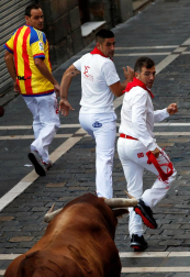 Varios 'cebadas' sueltos siembran el pánico y dejan cinco corneados