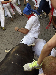 Varios 'cebadas' sueltos siembran el pánico y dejan cinco corneados