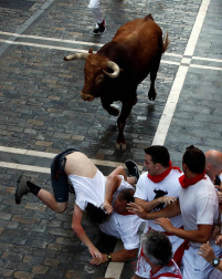 Varios 'cebadas' sueltos siembran el pánico y dejan cinco corneados