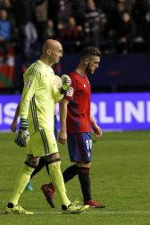 Imágenes del partido disputado en El Sadar entre Osasuna y Atlético de Madrid