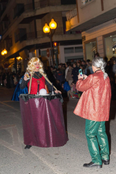 Imágenes del primer desfile de carnaval de Tudela.
