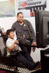 Imágenes de la primera jornada de Expofamily en Baluarte.