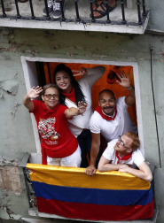 Imágenes de la carrera el 8 de julio.