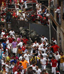 Imágenes de la carrera el 8 de julio.