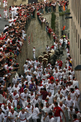 Imágenes de la carrera el 8 de julio.